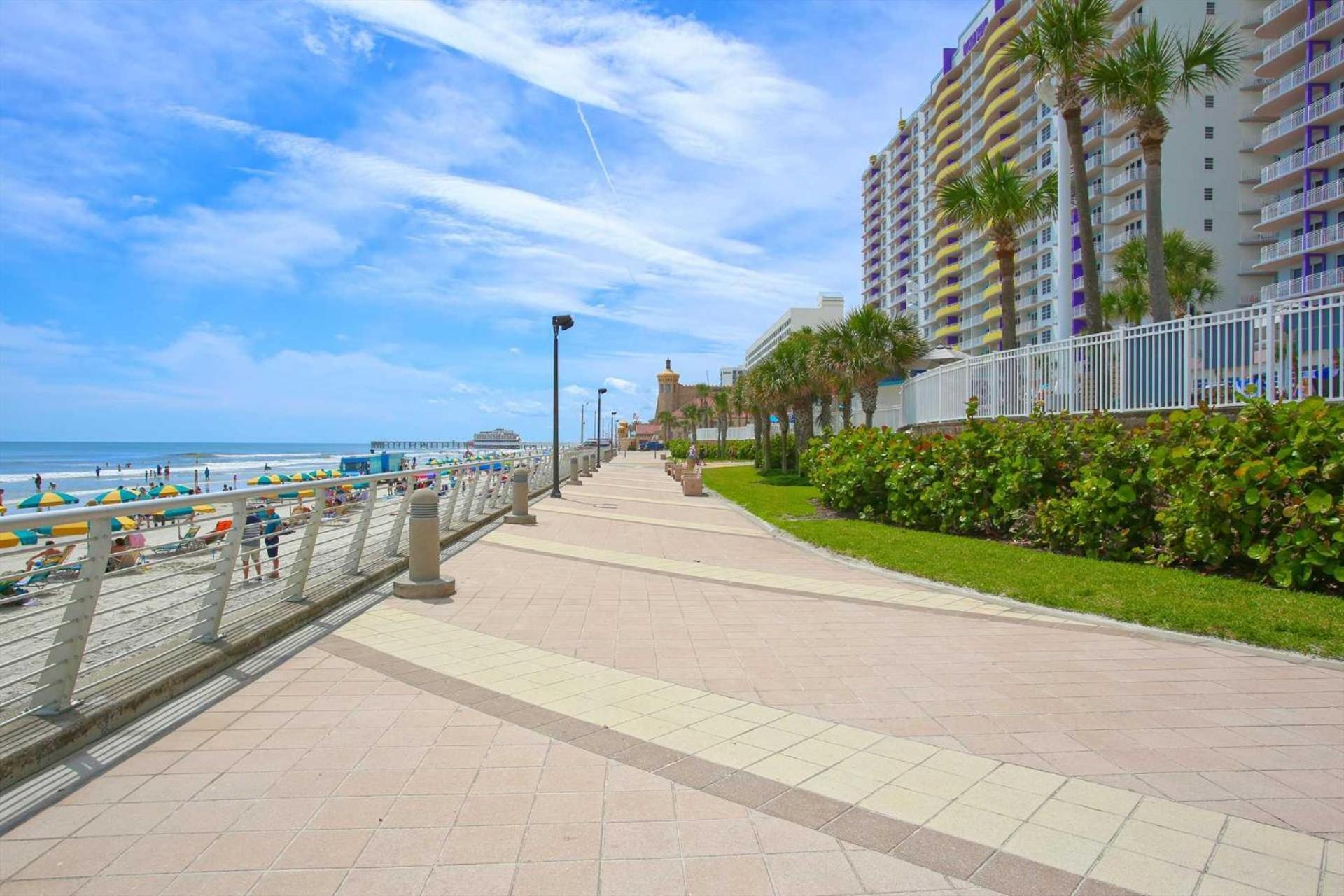 Luxury 8Th Floor 2 Bedroom Condo Direct Oceanfront Wyndham Ocean Walk Resort Daytona Beach | 801 Exterior foto