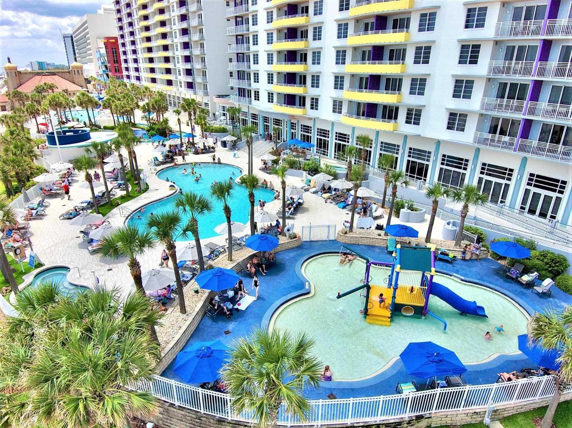 Luxury 8Th Floor 2 Bedroom Condo Direct Oceanfront Wyndham Ocean Walk Resort Daytona Beach | 801 Exterior foto